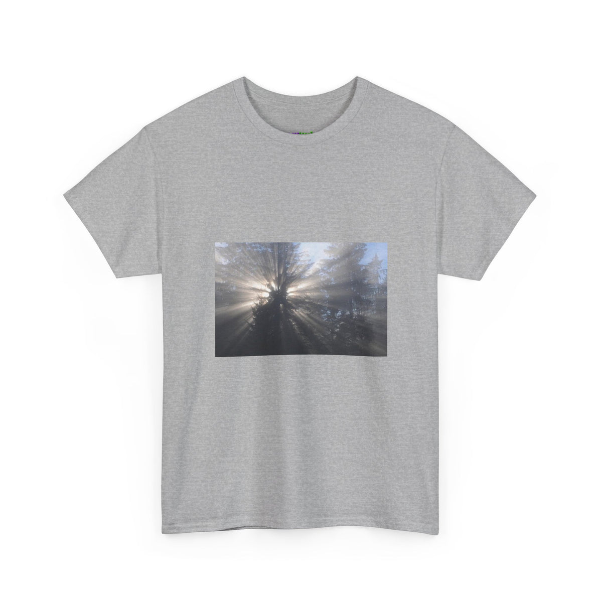 Neon Leaf Dream Graphic Tee