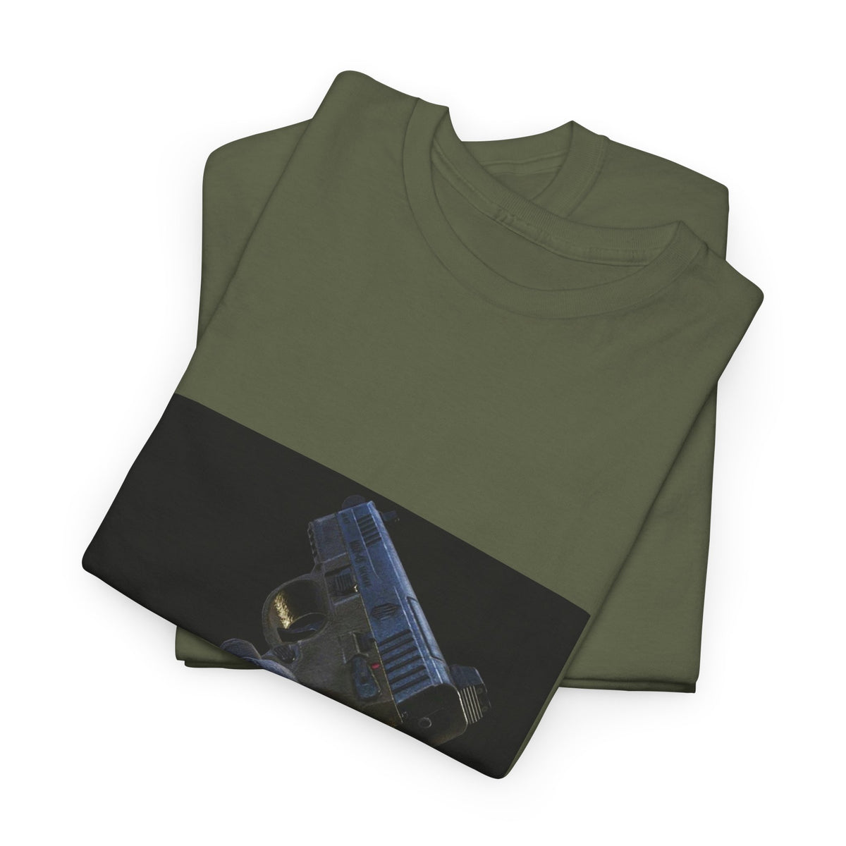 Echoed Green Graphic Tee