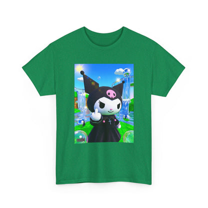 Kuromi Gives The Finger In Vaporwave Paradise