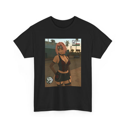 Sakura Haruno In GTA Style Tee