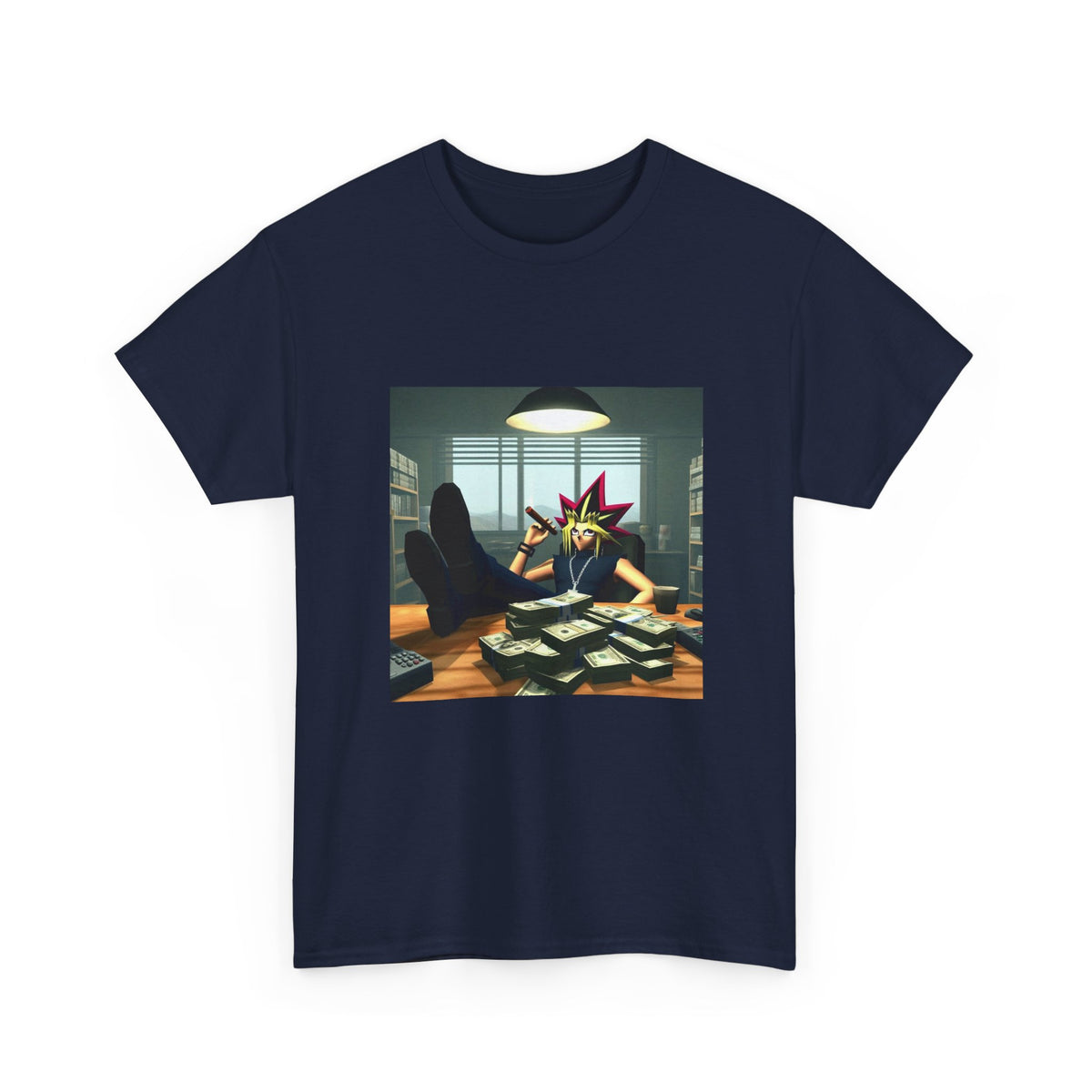 Money Face Grinning On Tee