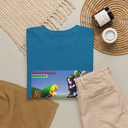 Link Proposing To Goth Girl Tee