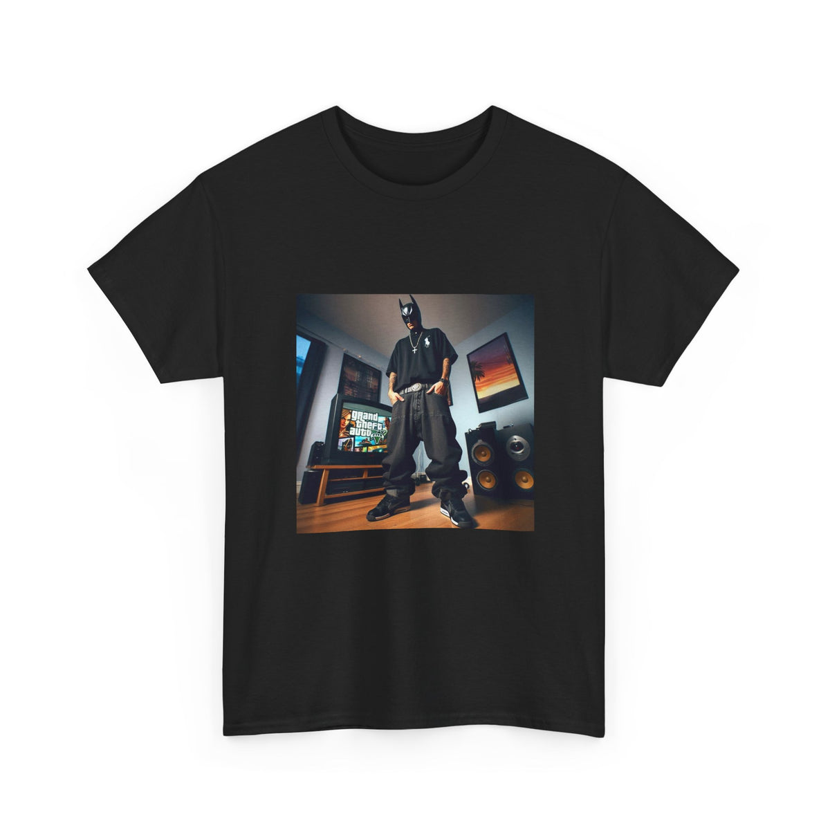 Gamer Batman Chilling In His Room