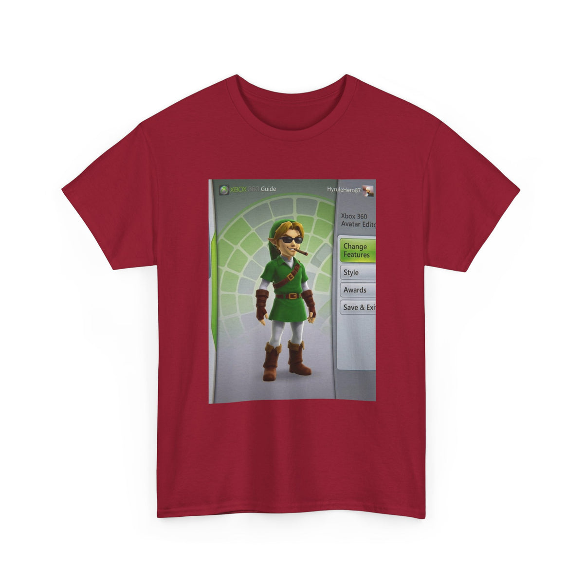 Cool Link Avatar Smoking Cigar Tee
