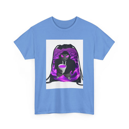 Spider-Hoodie Character Sipping Purple Drank Tee