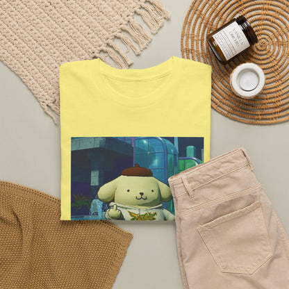 Pompompurin Skates and Flips The Bird