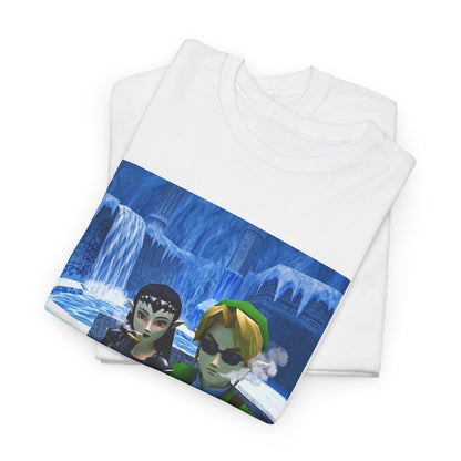 Goth Zora And Link Chilling Icy Plateau