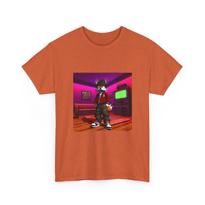 Swagged-Out Fox In Retro Chill Pad