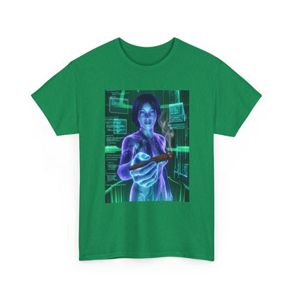 Hologram Goddess Offering You A Blunt