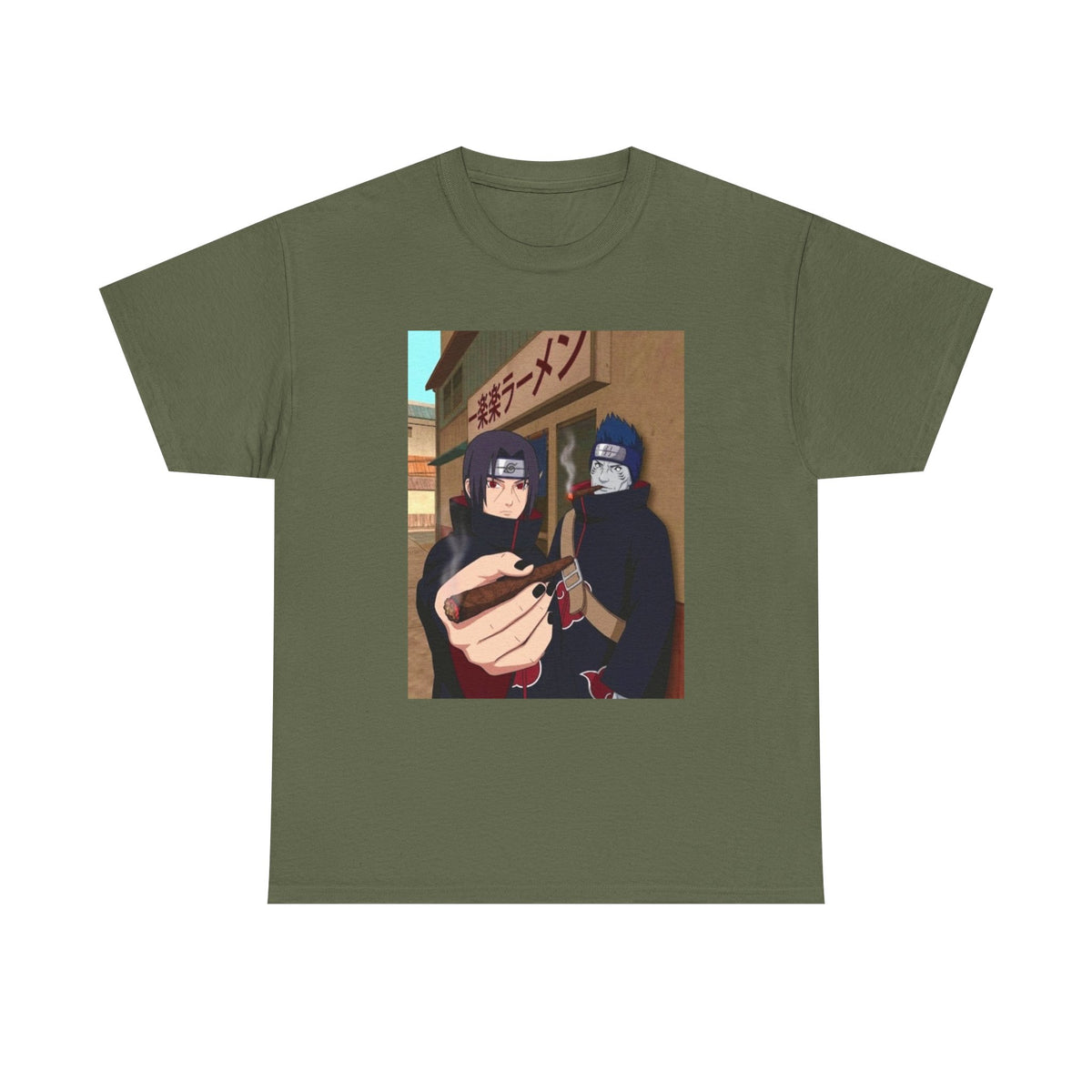 Akatsuki Duo Smoking Ramen Shop Tee
