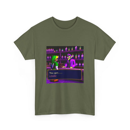Link Gets Lean From Waluigi Tee