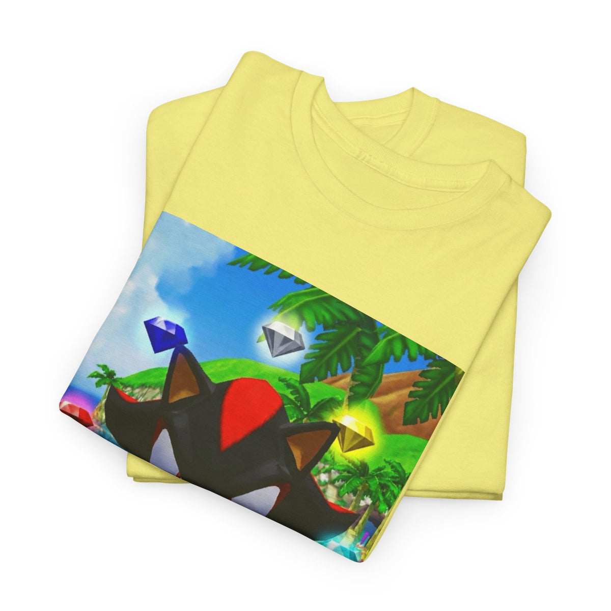 Shadow The Hedgehog Flipping The Bird Tee