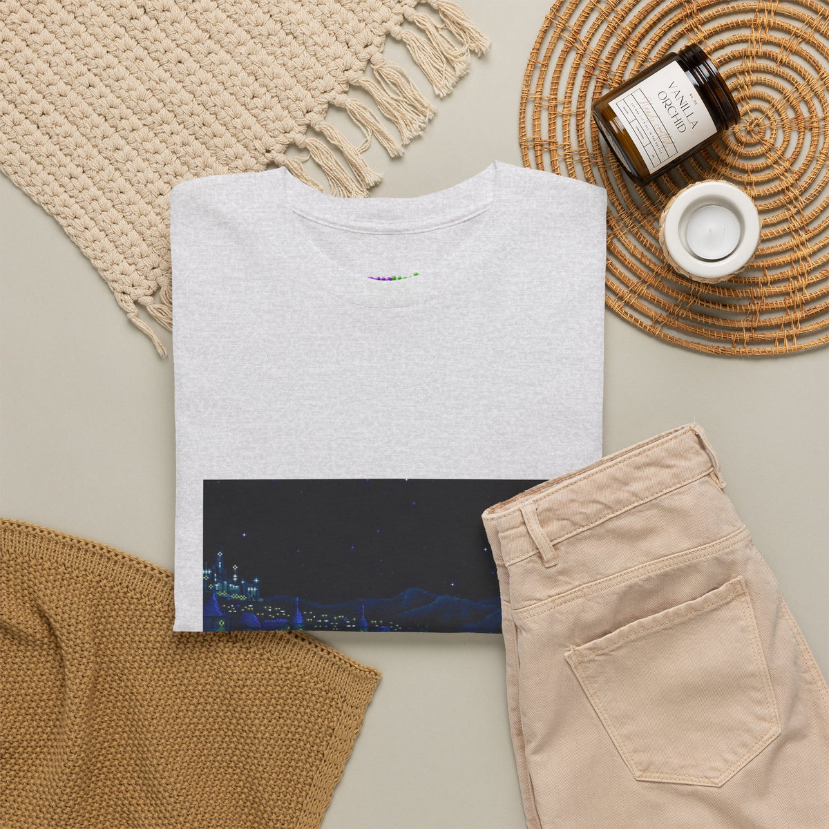 Leaflit Skyline Graphic Tee