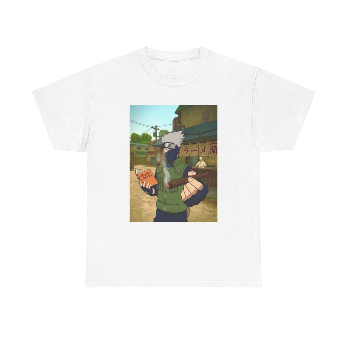 Kakashi Reading And Chilling Tee