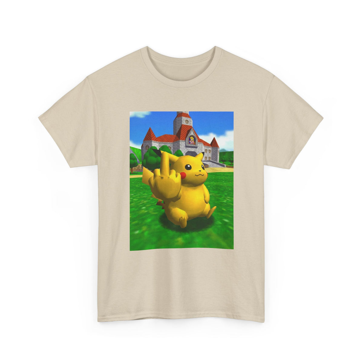 Pikachu Flipping The Bird Tee