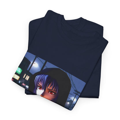 Rei Ayanami cruising GTA San Andreas Tee (Design 2)