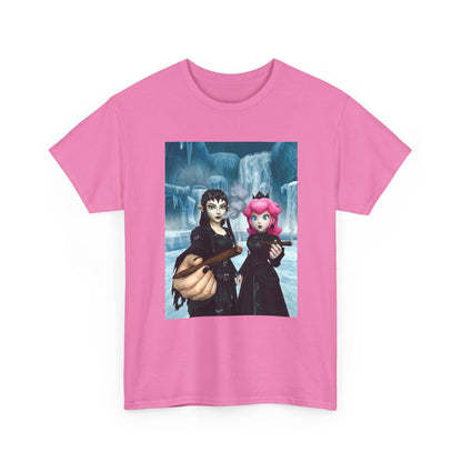 Goth Elven Princess And Peach Smoking Blunts