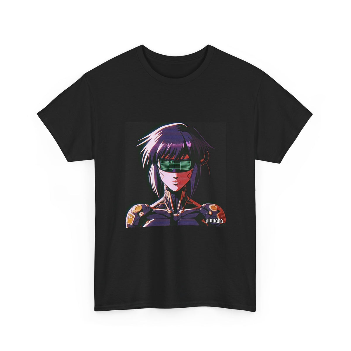 Major Kusanagi In Retro Cyberpunk Visor
