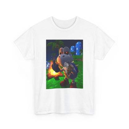 Dry Bones Giving The Finger Smoking Cigar Tee