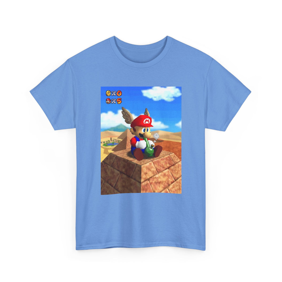 Wing Cap Mario Enjoying The Desert View Tee