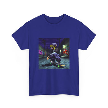 Edgy Link Skater Smoking Alley Tee