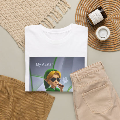 Stoner Link Xbox Avatar Puffing Blunt Tee