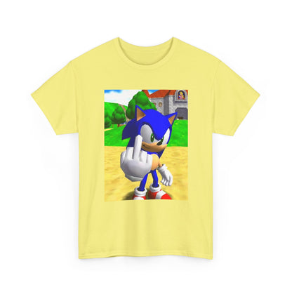 Sonic Flipping The Bird Tee