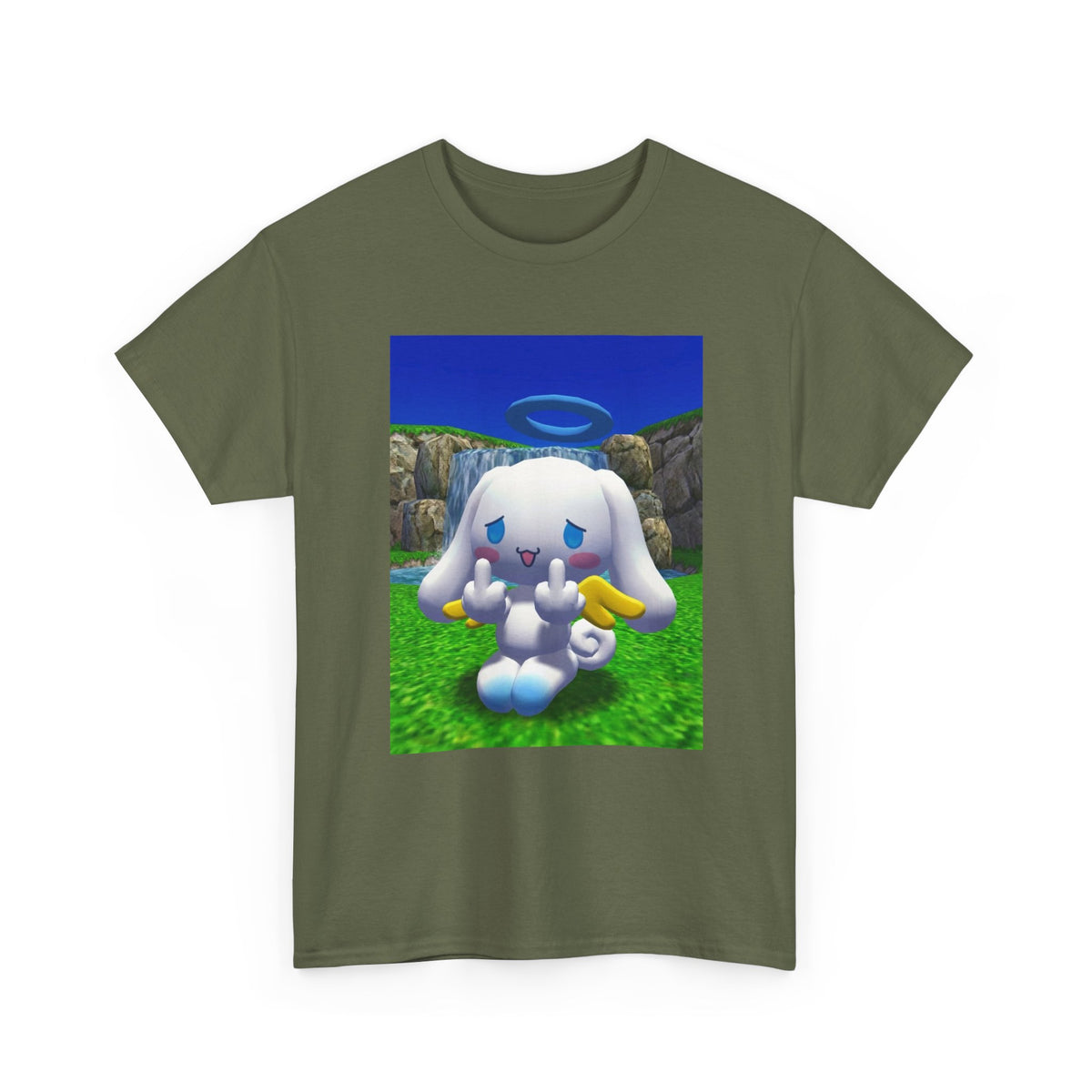 Cinnamoroll Angel Giving The Finger Tee