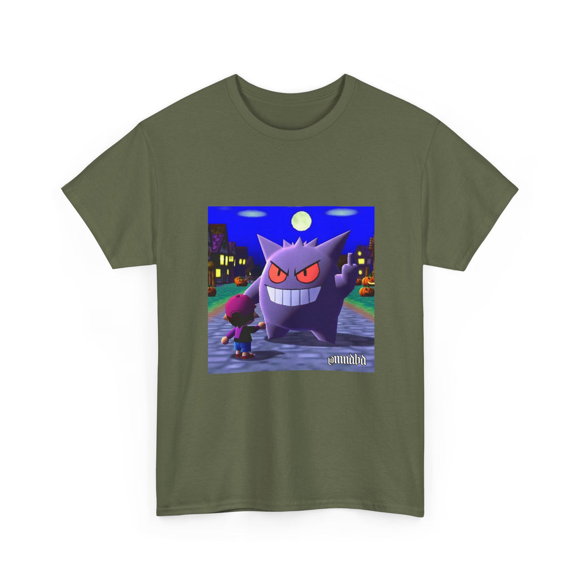 Gengar Flips Off Ness Halloween Night