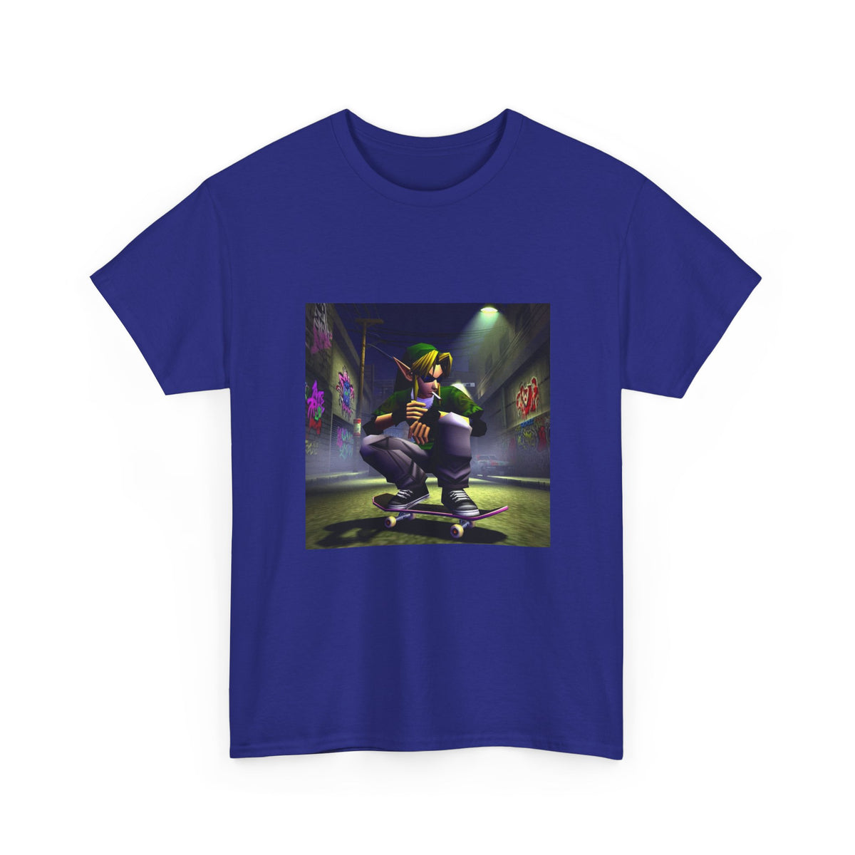 Skater Link Smoking In The Alley Tee (Design 7)