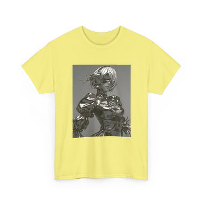 Liquid Chrome Abstract Tee