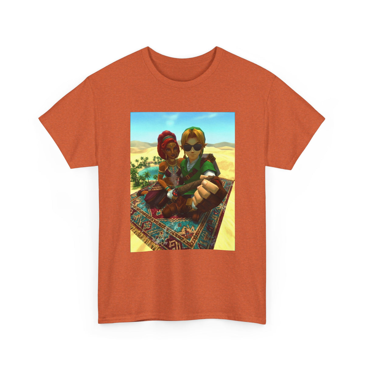 Link And Nabooru Chillin' Desert Oasis Tee