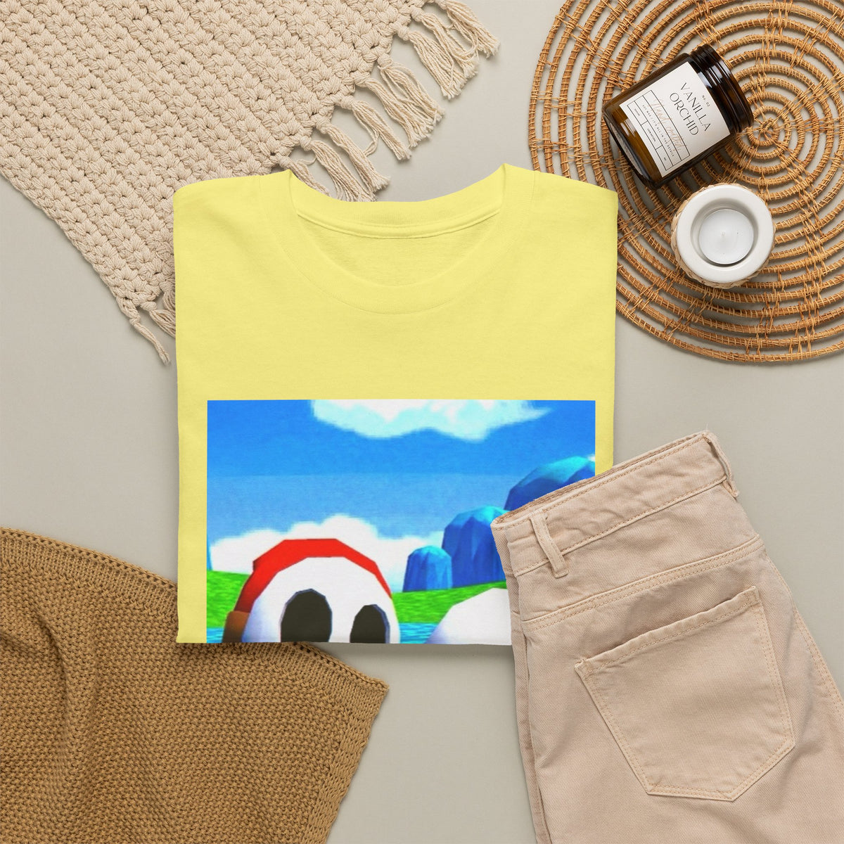 Shy Guy And Boo Flipping The Bird Tee