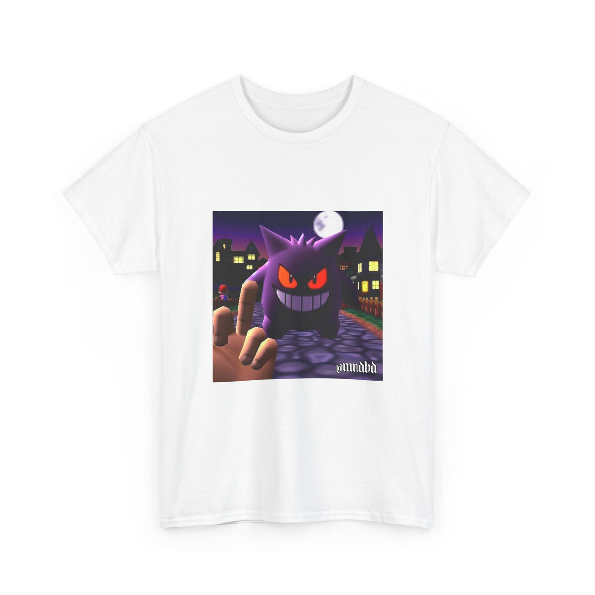 Gengar Lurking Under Moonlight Tee