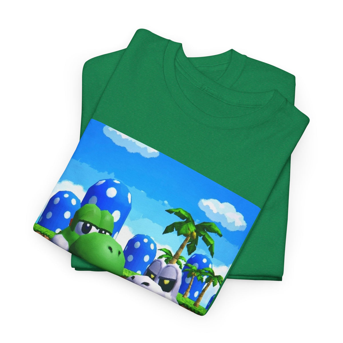 Yoshi And Dry Bones Flipping Off Tee