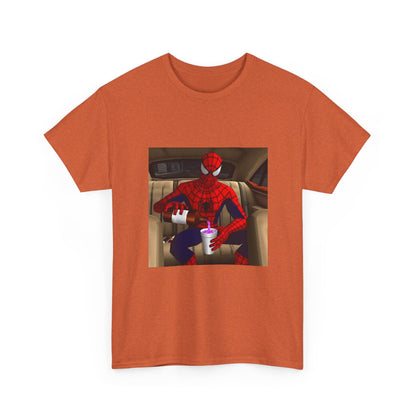Spider-Hero Sipping Purple Drank Tee