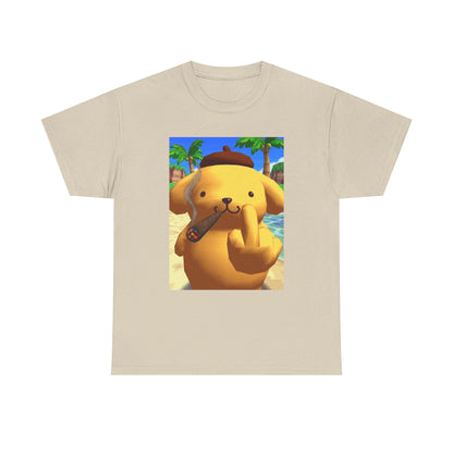 Pompompurin Smoking Blunt & Flipping Off