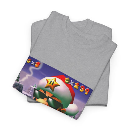 Cool Mario Santa Smoking Cigar Tee