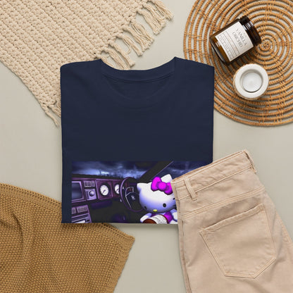 Hello Kitty Pours Lean In Car Tee