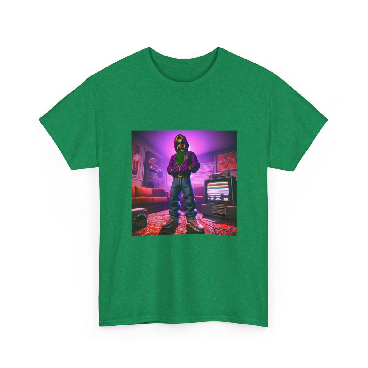 Y2K Style Character Chilling In A Room