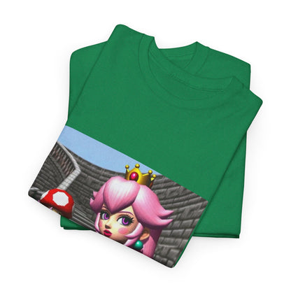 Gothic Princess Peach With Mushroom Tee