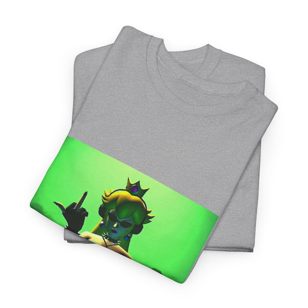 Gothic Peach DJ Flipping The Bird Tee
