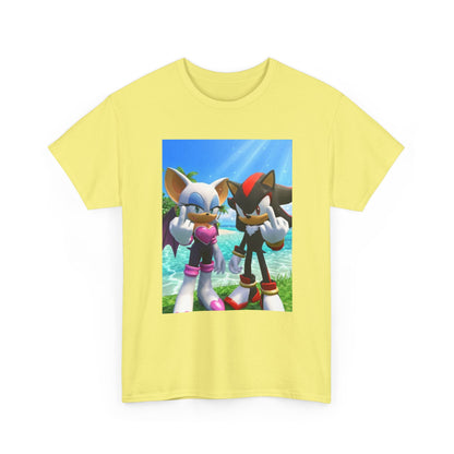 Rouge And Shadow Flipping The Bird Tee (Design 3)