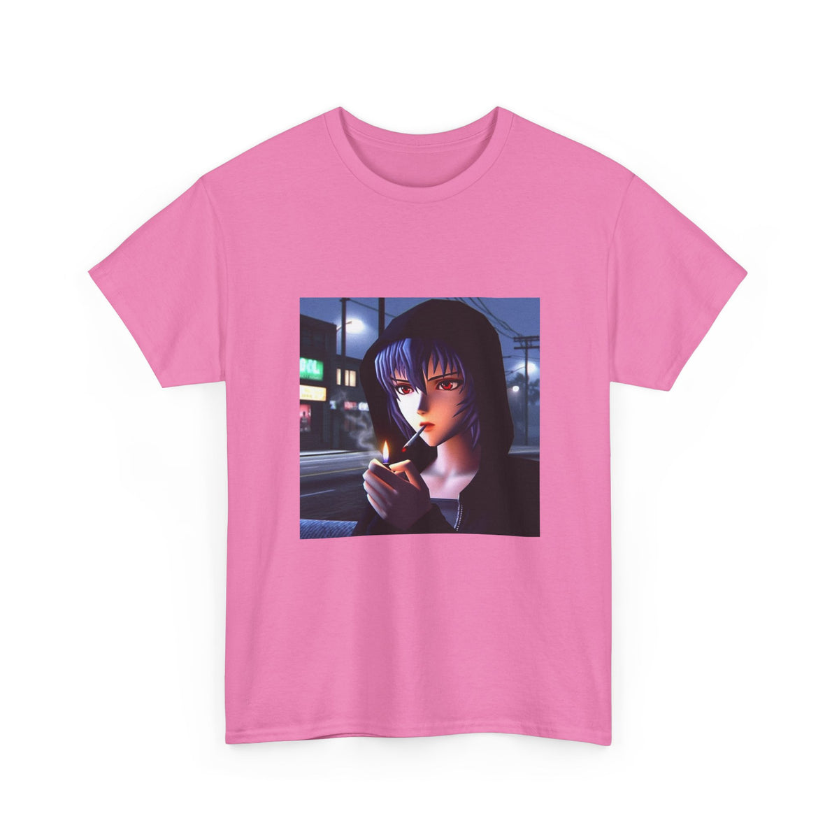 Rei Ayanami cruising GTA San Andreas Tee (Design 2)