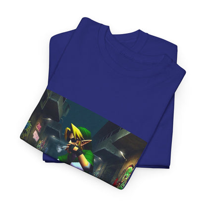 Street Link Smoking On Skateboard Tee