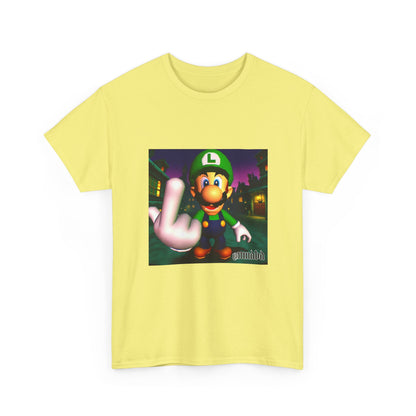 Luigi Giving The Finger Ghostly Manor
