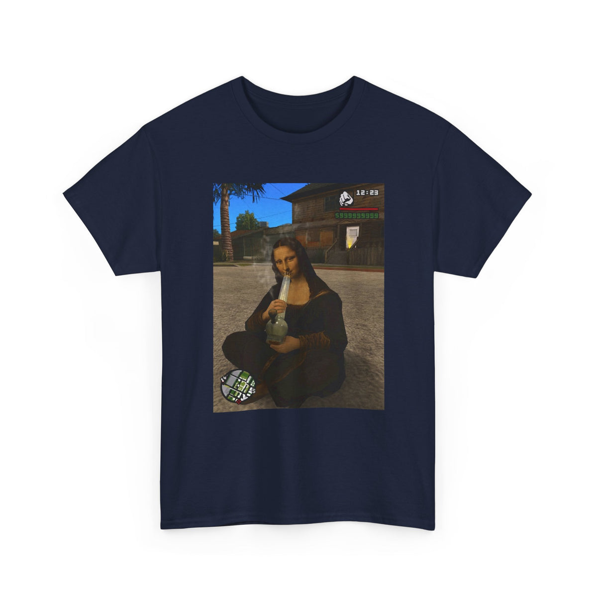 Mona Lisa Hitting The Bong Tee