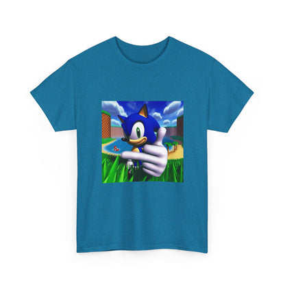 Sonic Giving Thumbs Up With Mario