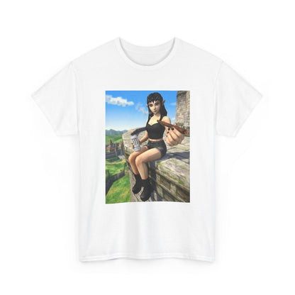 Edgy Elf Offering You A Blunt Tee