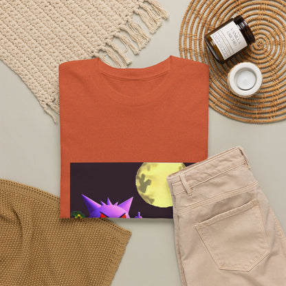 Gengar Flipping Off Villager At Night